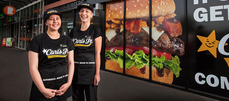 Image of Carls Jr staff